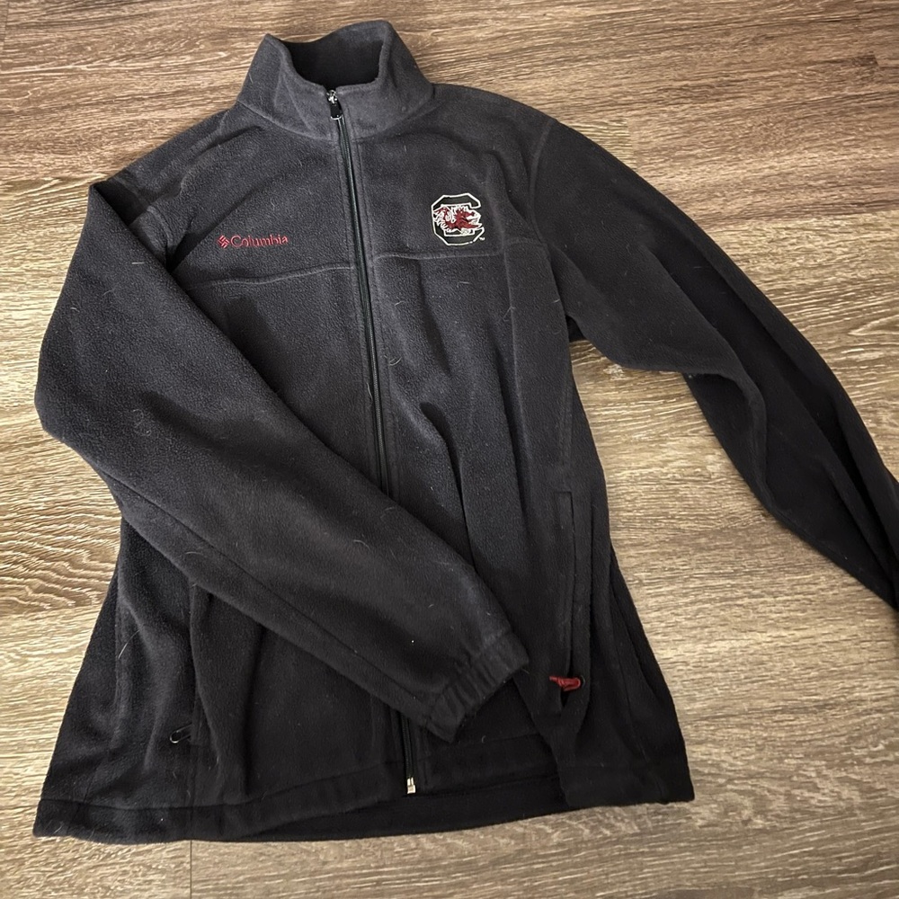 University Of South Carolina Gray Full-Zip Jacket